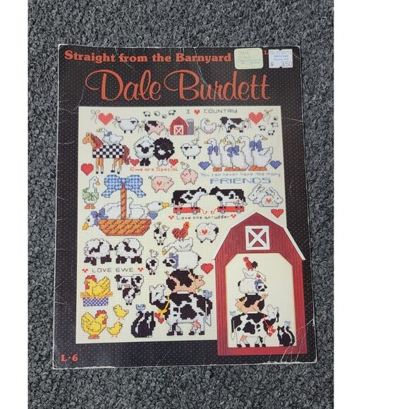 Dale Burdett Straight from the Barnyard Cross Stitch Leaflet - Picture 1 of 1